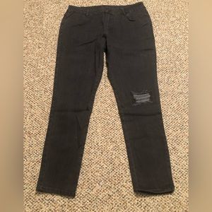 Mark.Brand black jeans size XL and M available new in package stretch straight